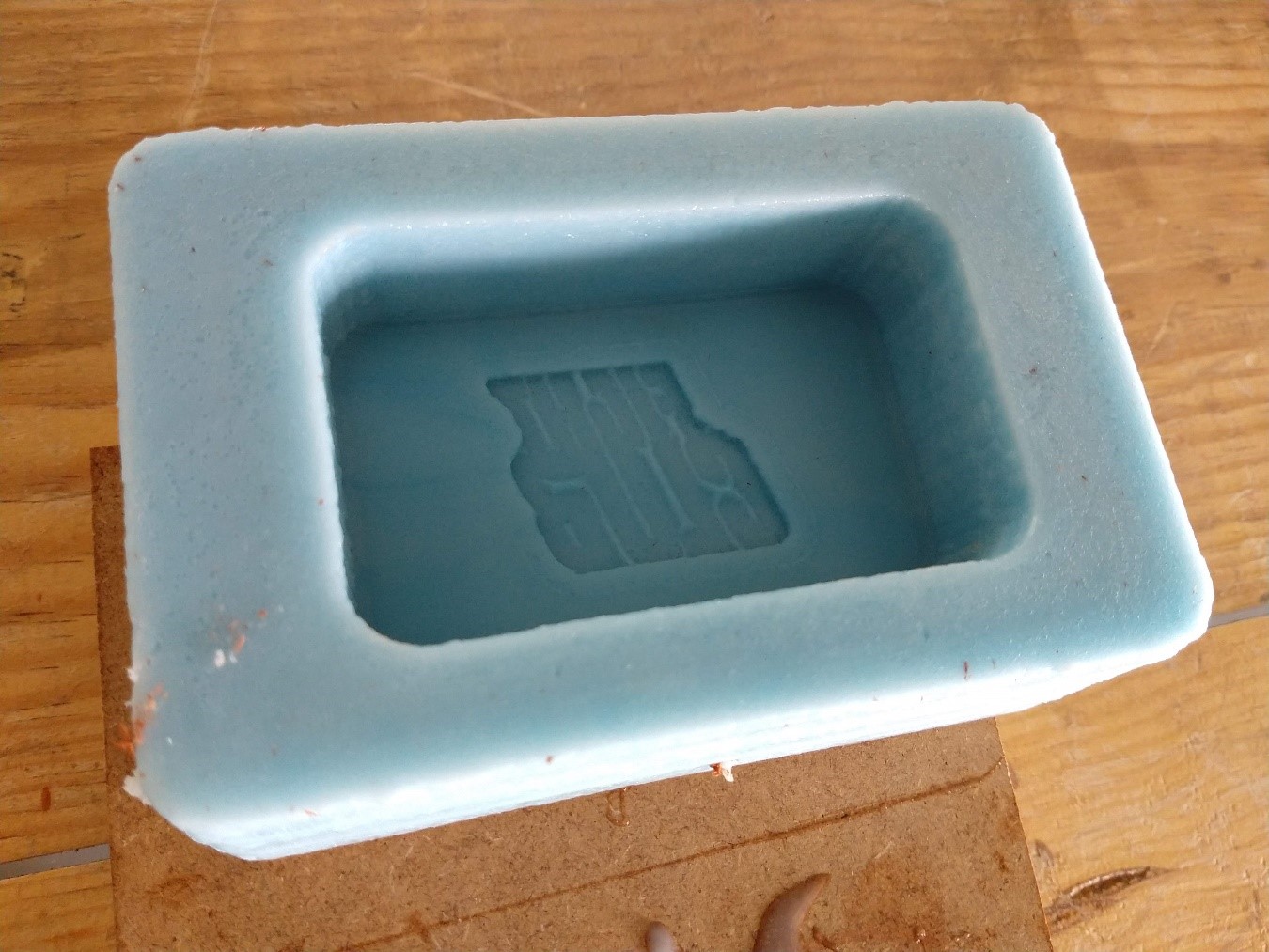 The silicone mold