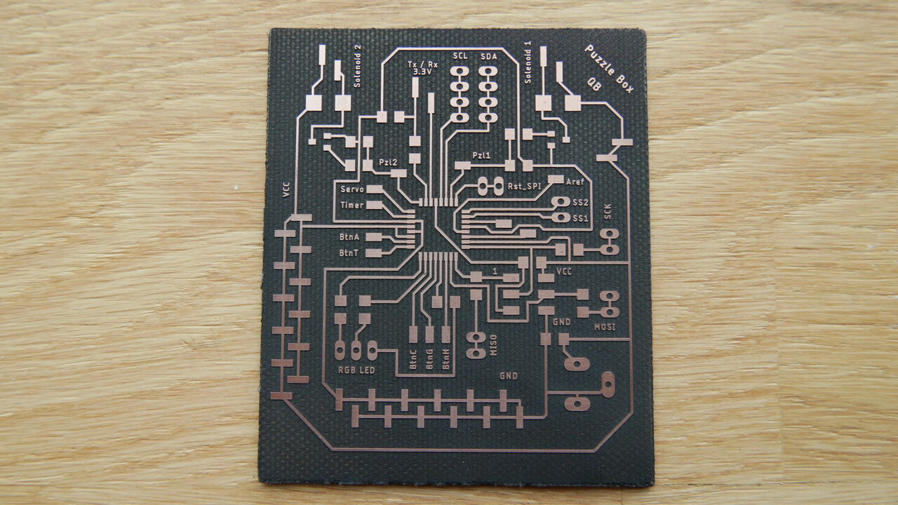 PCB before soldering