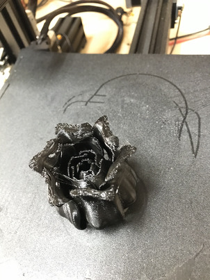 Flower printing