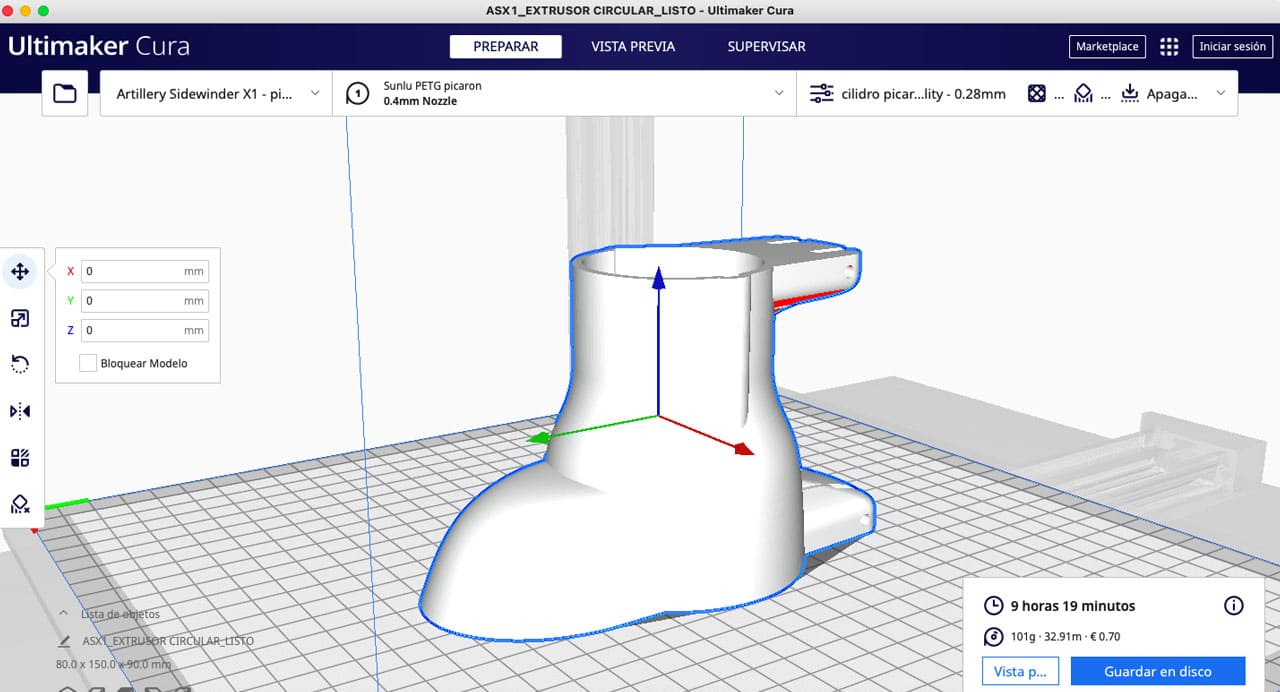 Ghost Monkey Mold in Fusion360_1