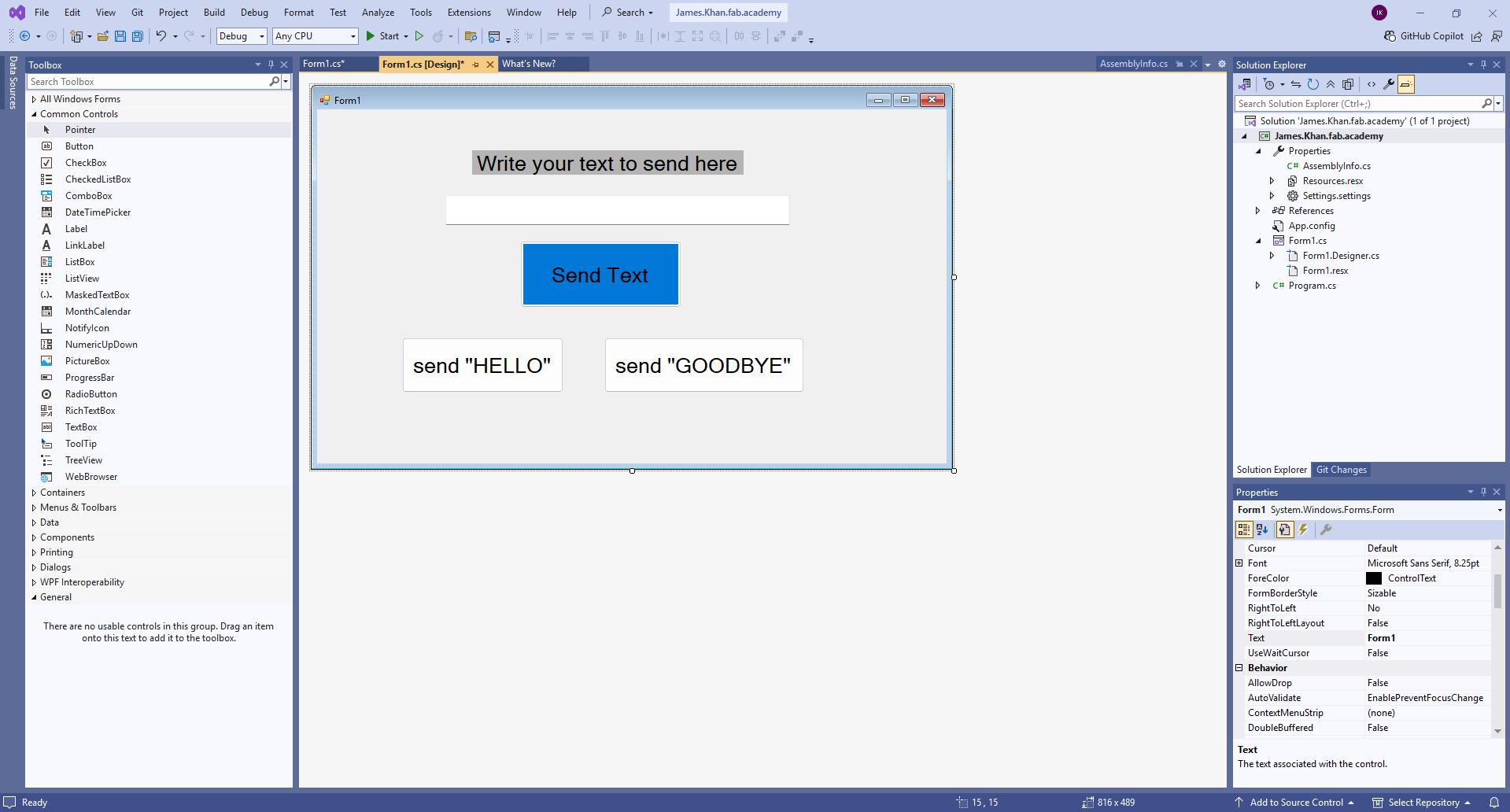 buttons added