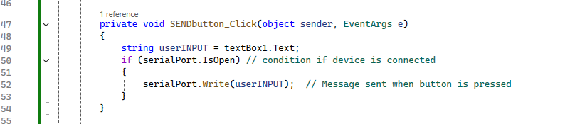 read text and send
