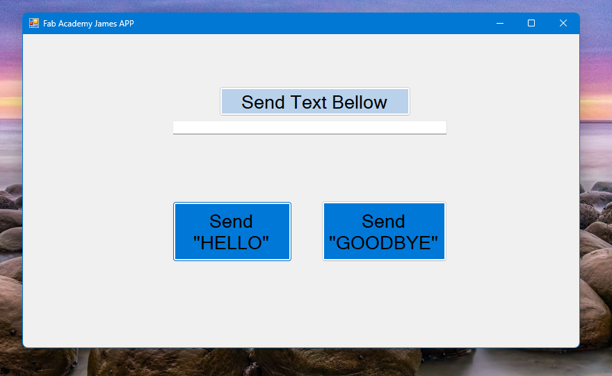 app screen
