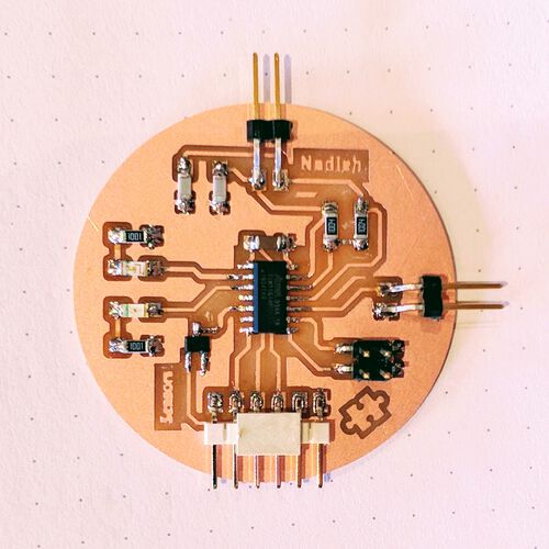 My “input sensor” test board
