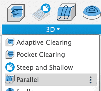 3D parallel cut tool