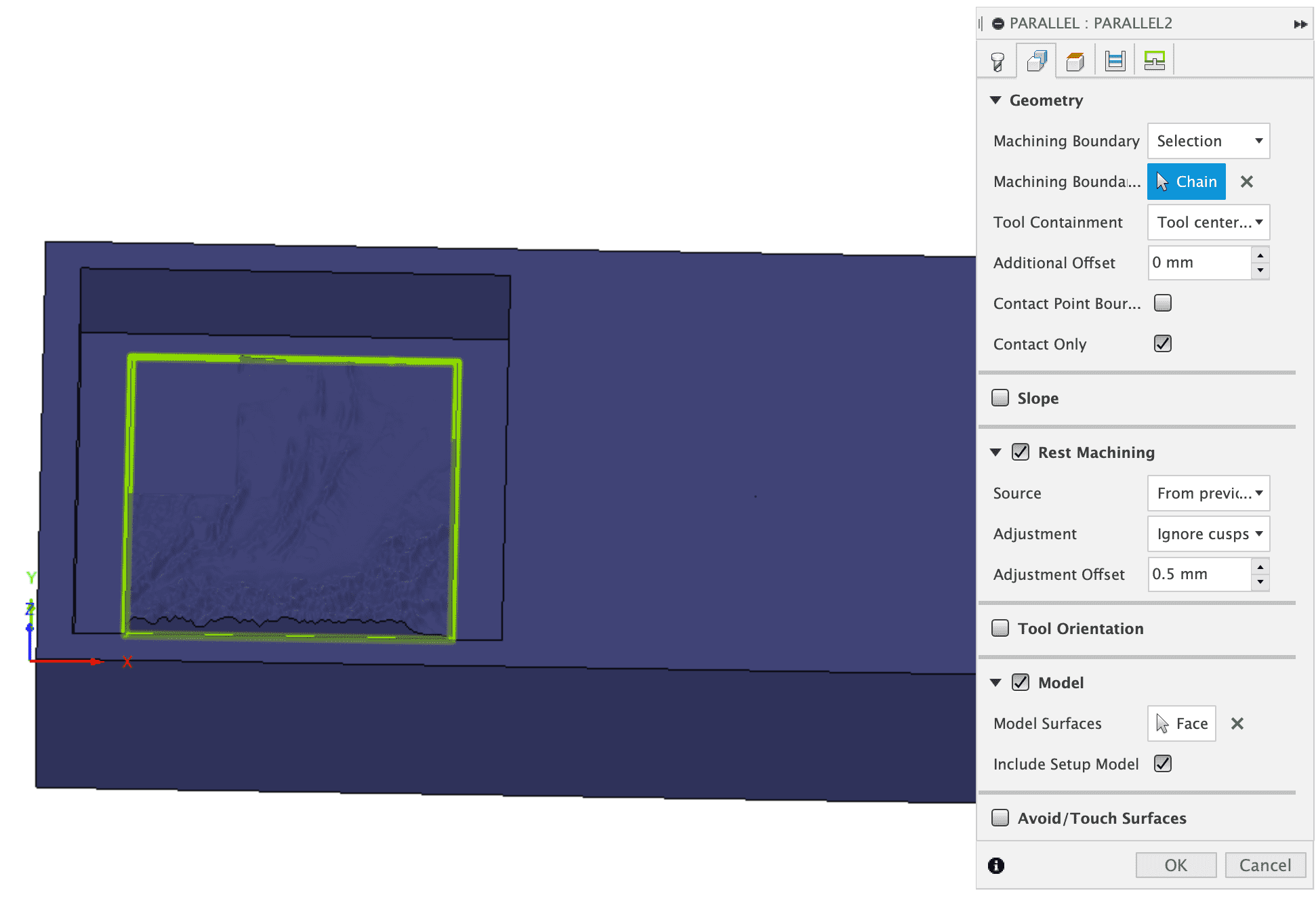 3D parallel cut Pamir Select