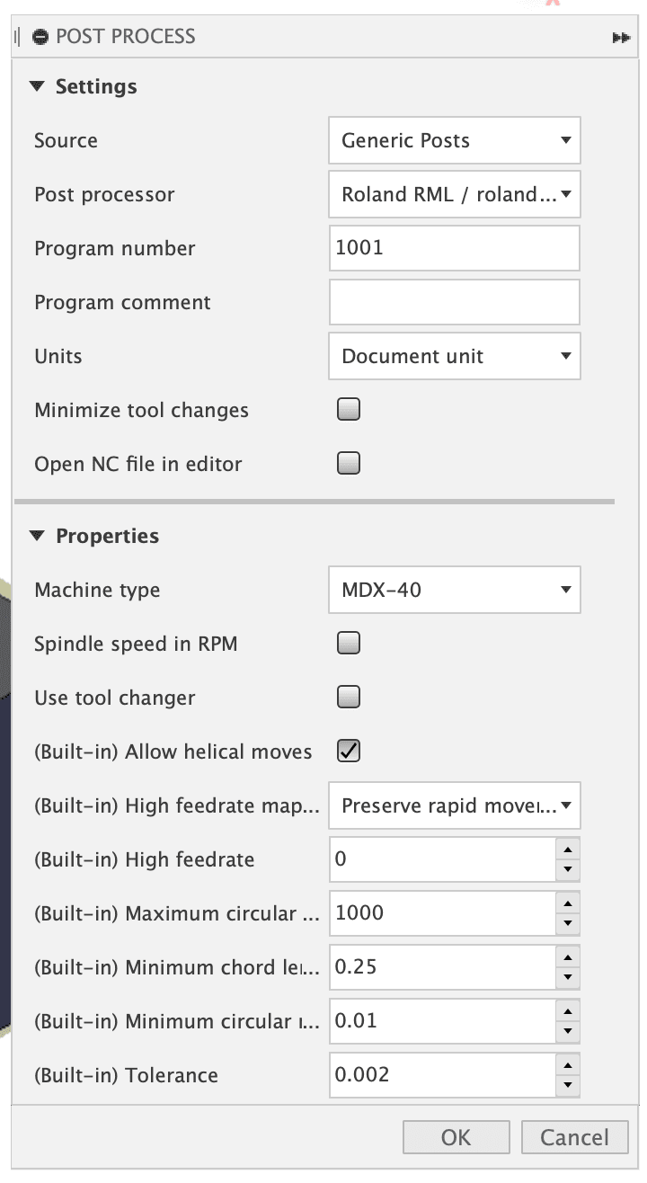 Correct Machine Choive