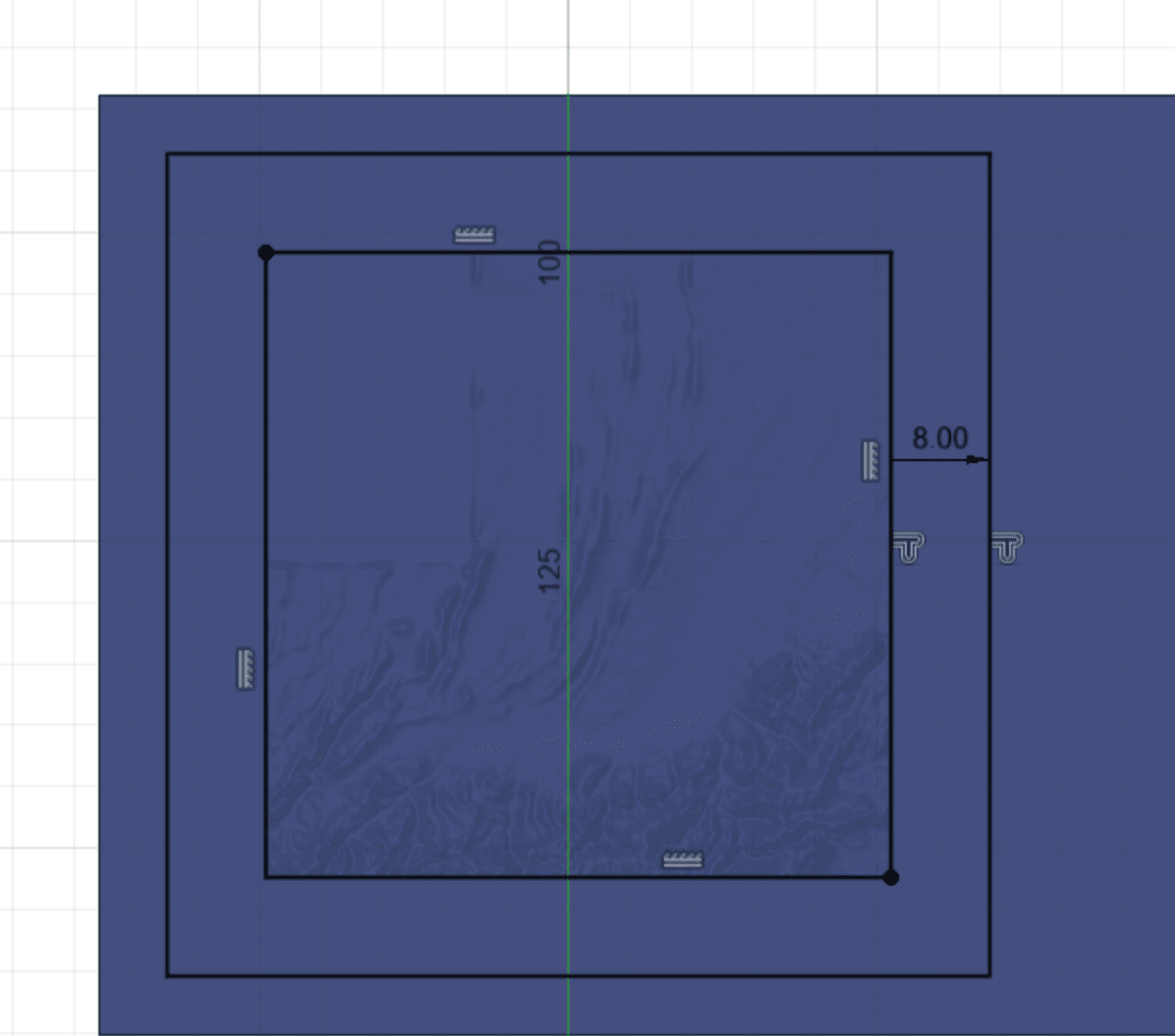 Drawing a Square Around Pamir Mountains inside the Wax