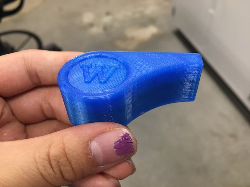 3D printed wistle