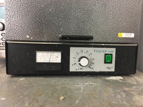 temperature gauge on furnace