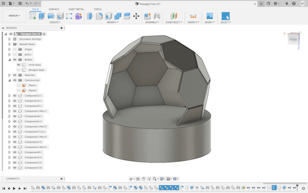 Fusion model dome