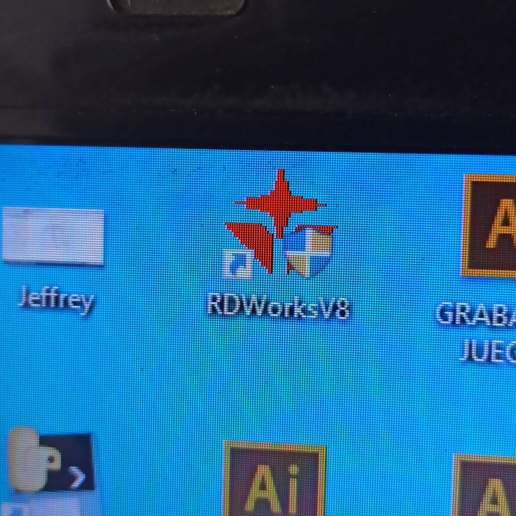 RD worksV8 program desktop icon. 