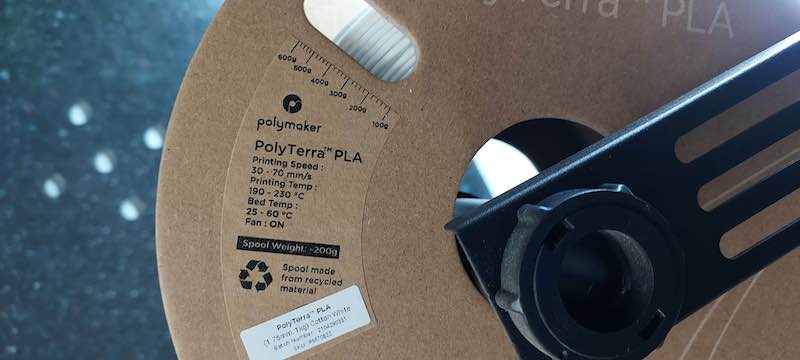 filament roll label