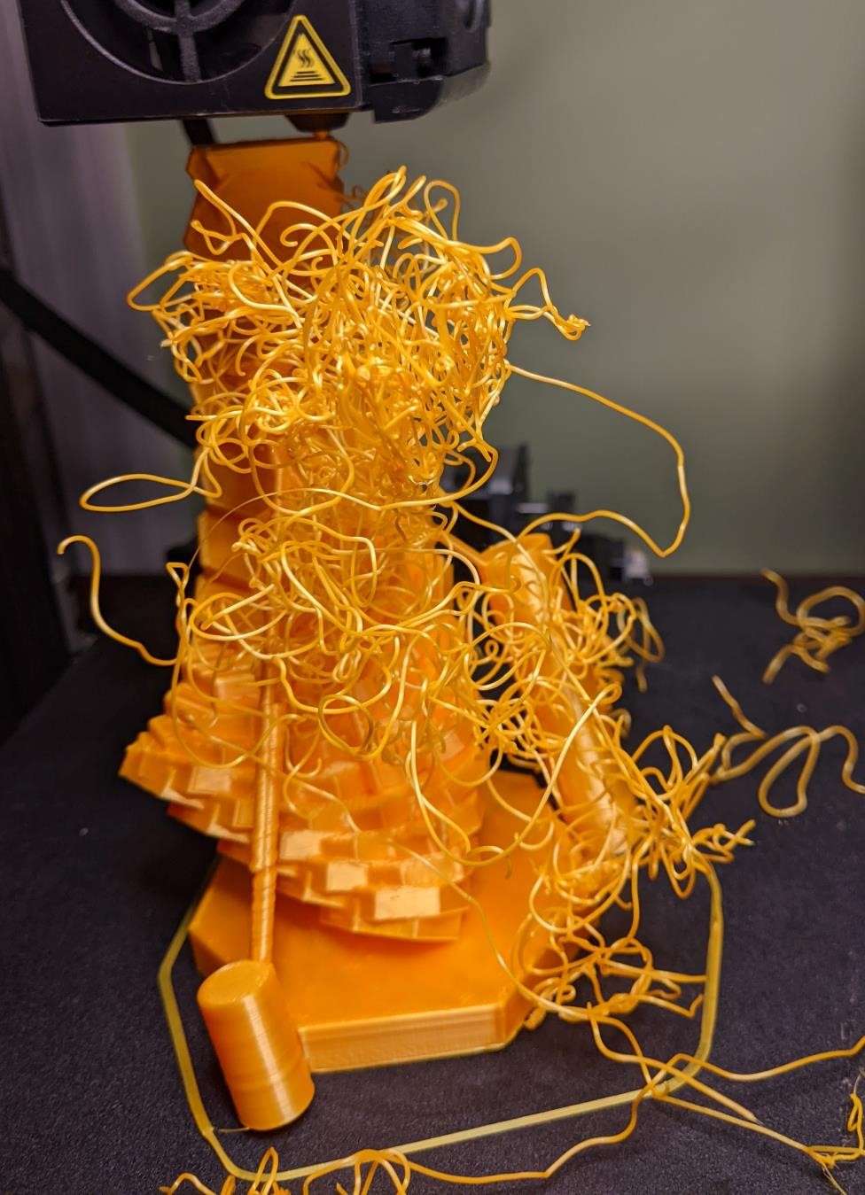 Wave Torture Test Print Spaghetti