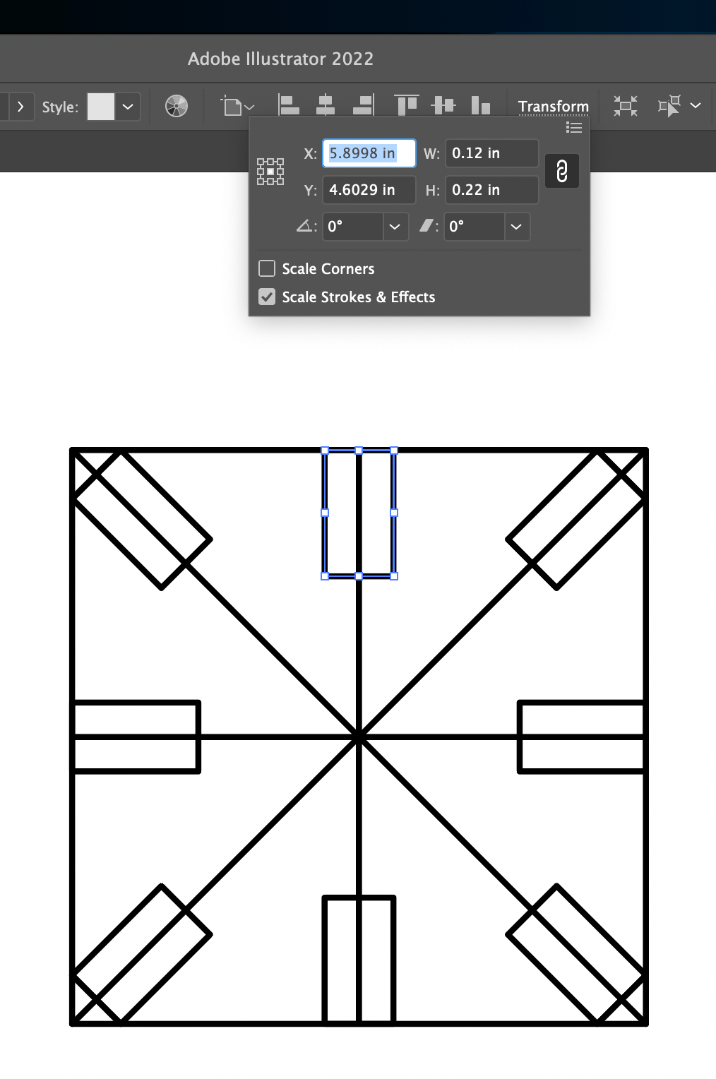 illustrator screenshot showing all lines from fusion