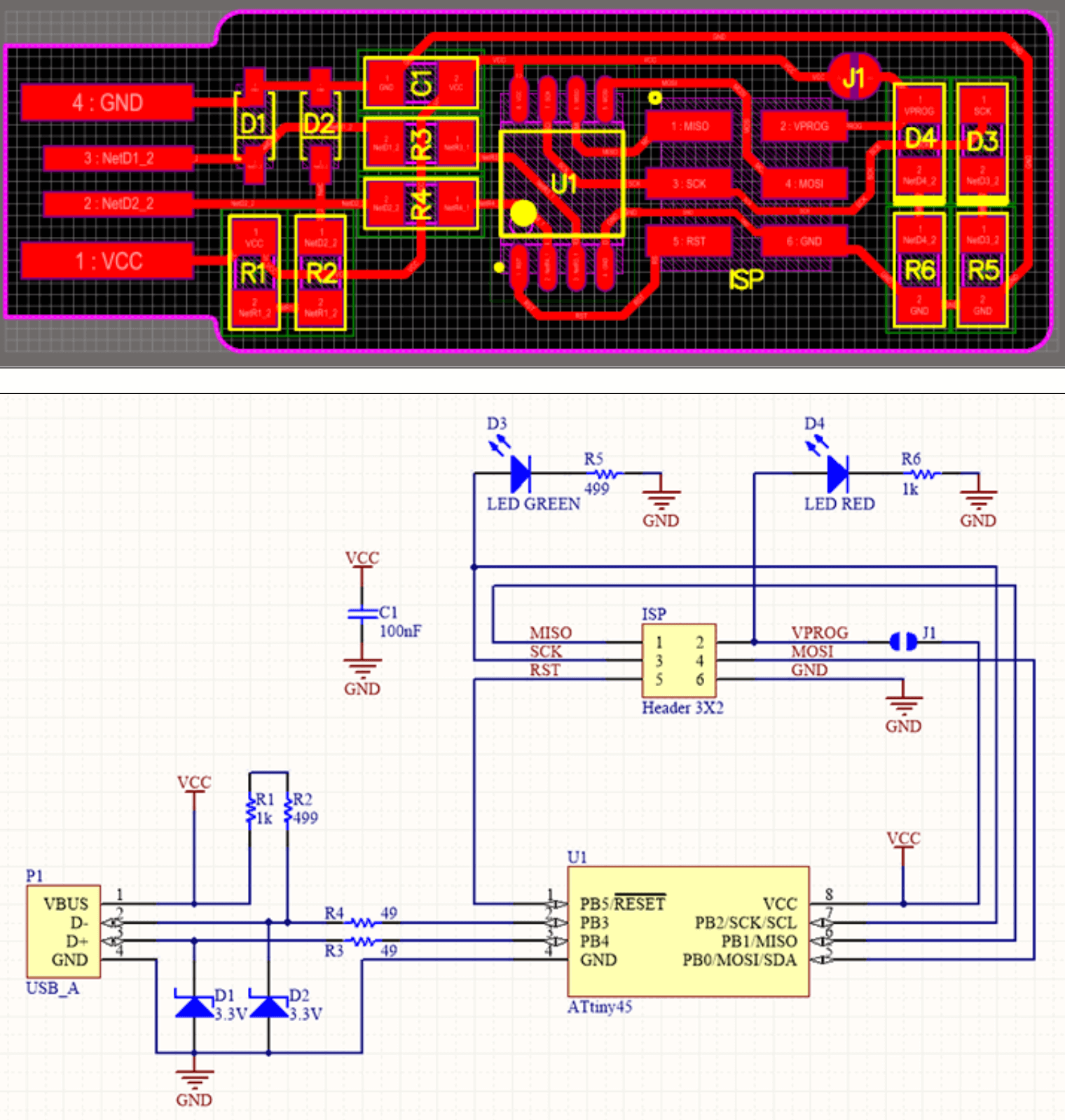 board image and schematic