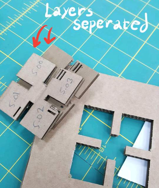 2 cardboard