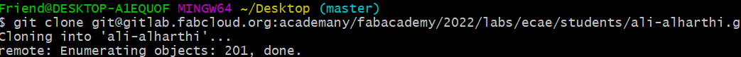 git clone