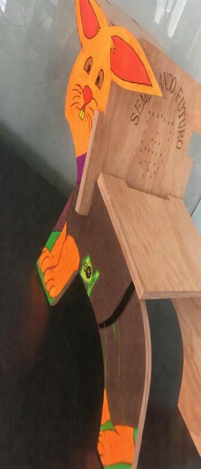 estructura de conejo sin tornillos