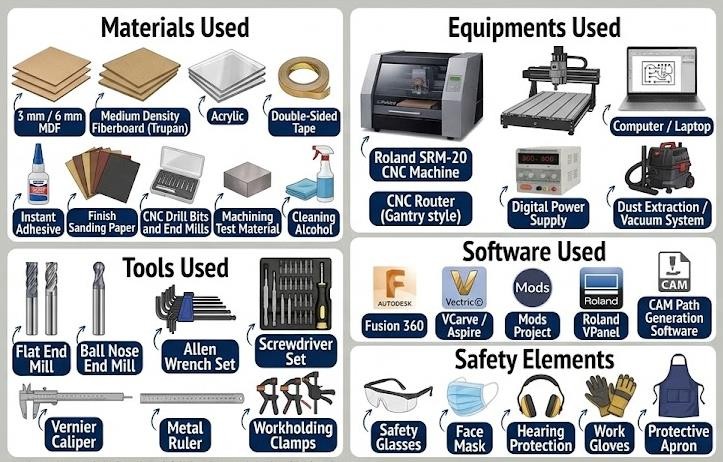 Materials and Equipment Collage