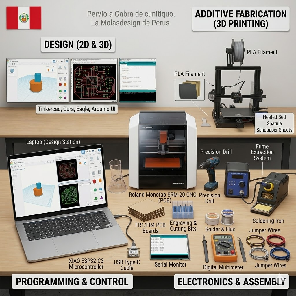 Materials and Equipment Collage
