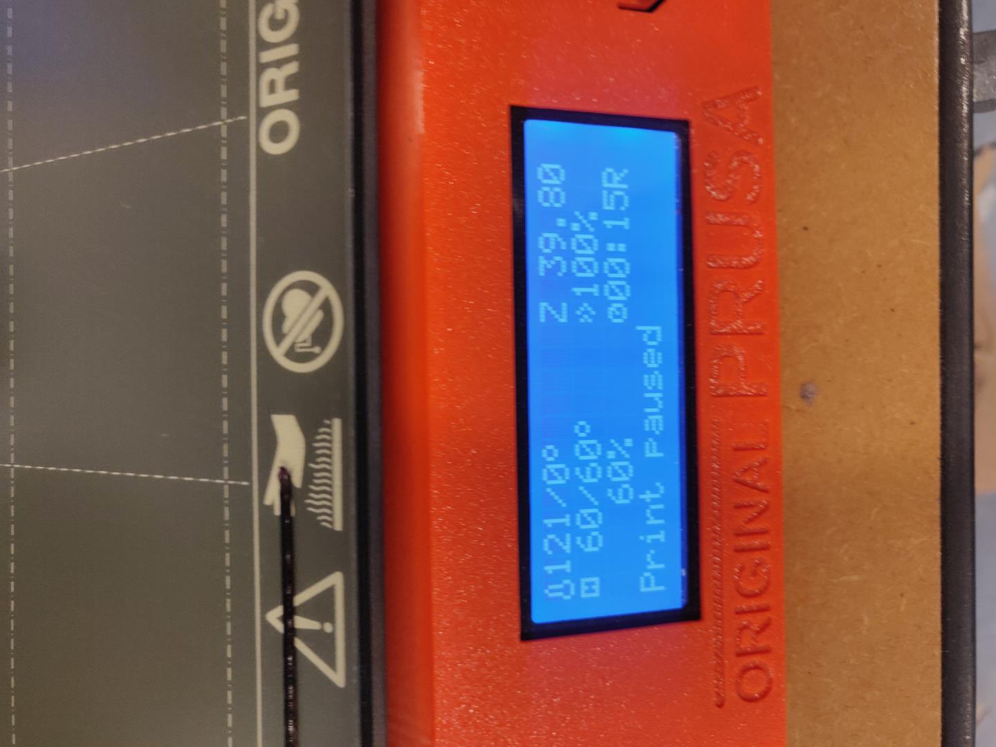 Printer paused