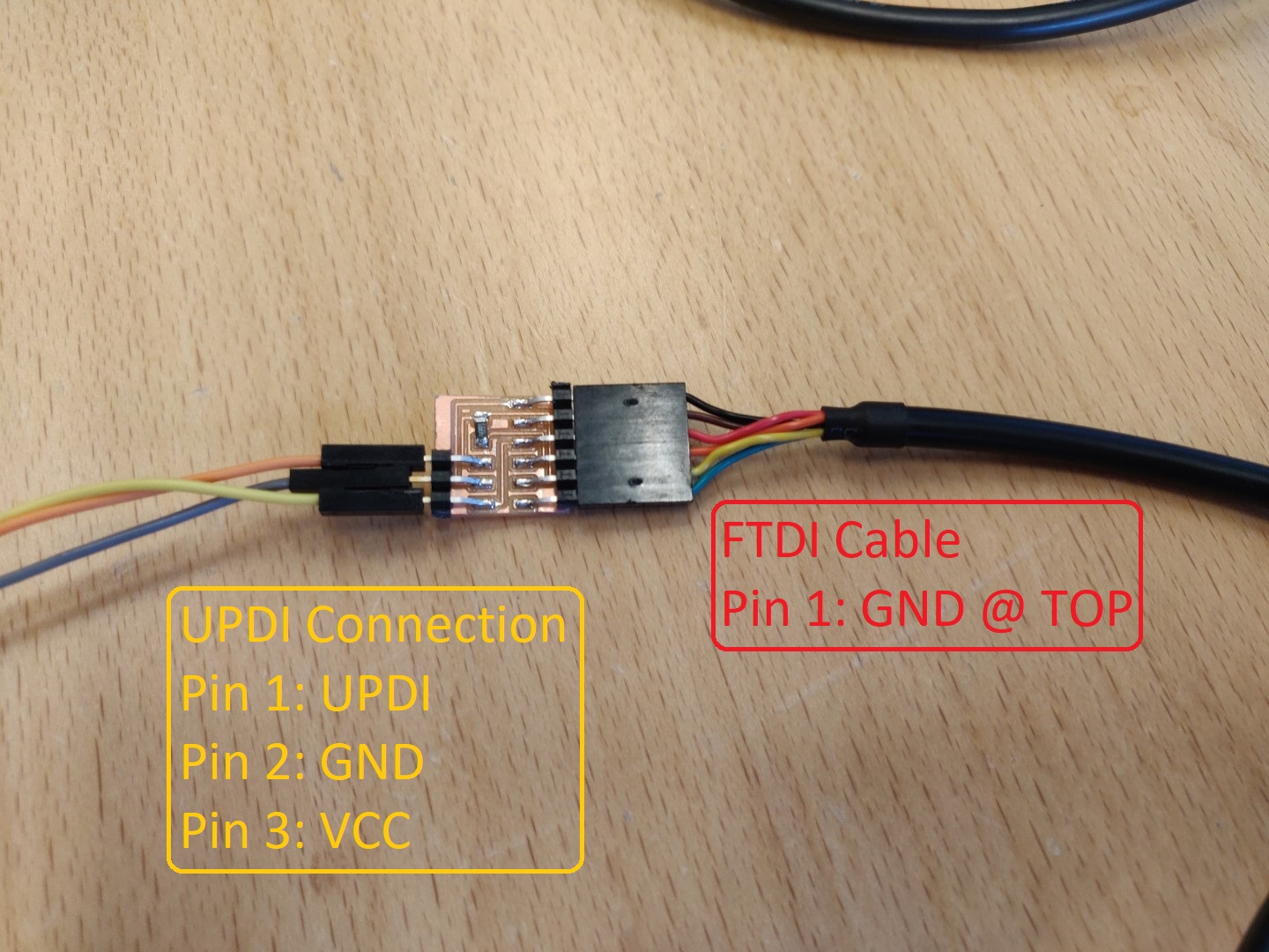 FTDI to UPDI converter