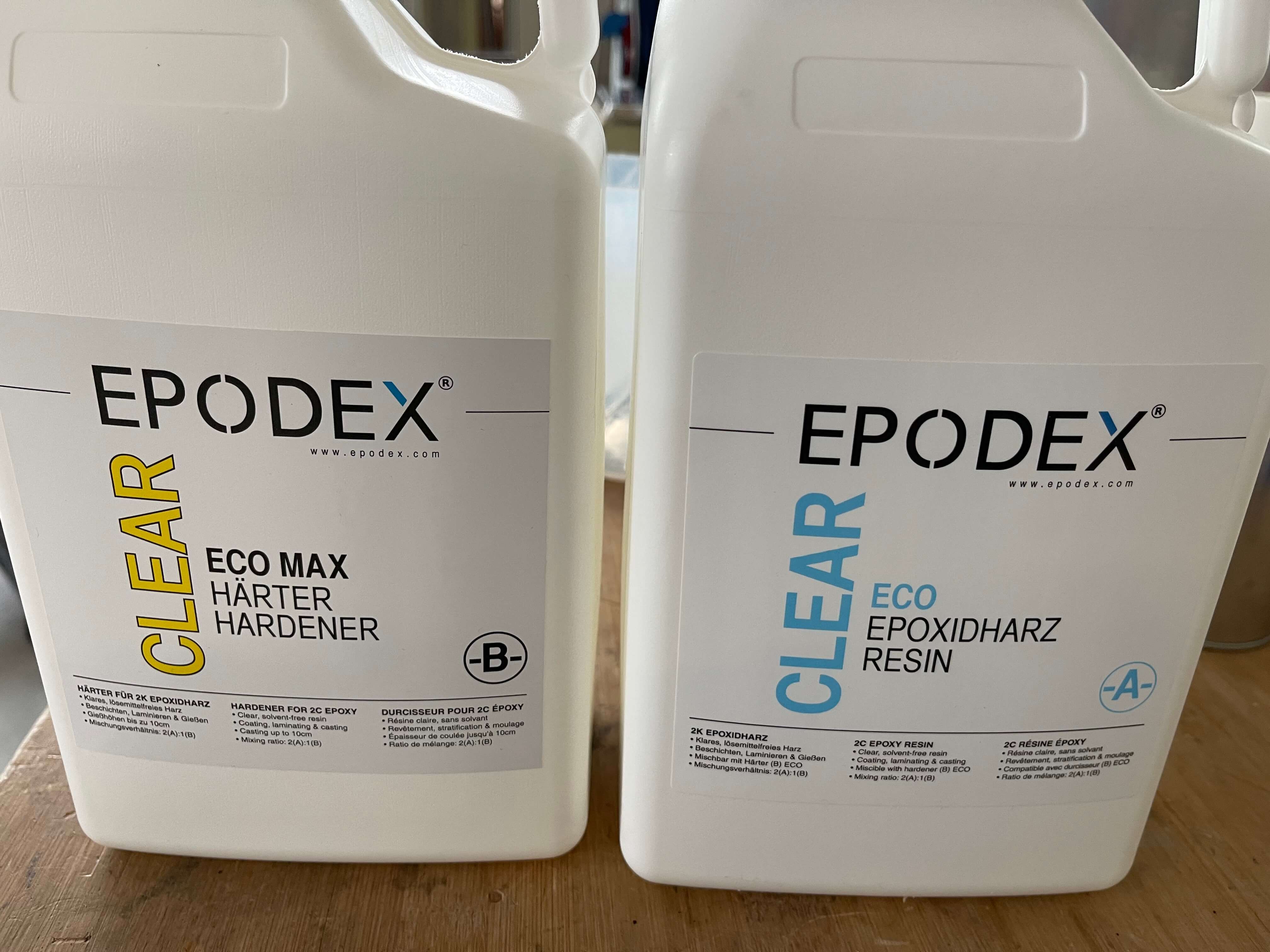 Resin & Hardener from EPODEX - USA