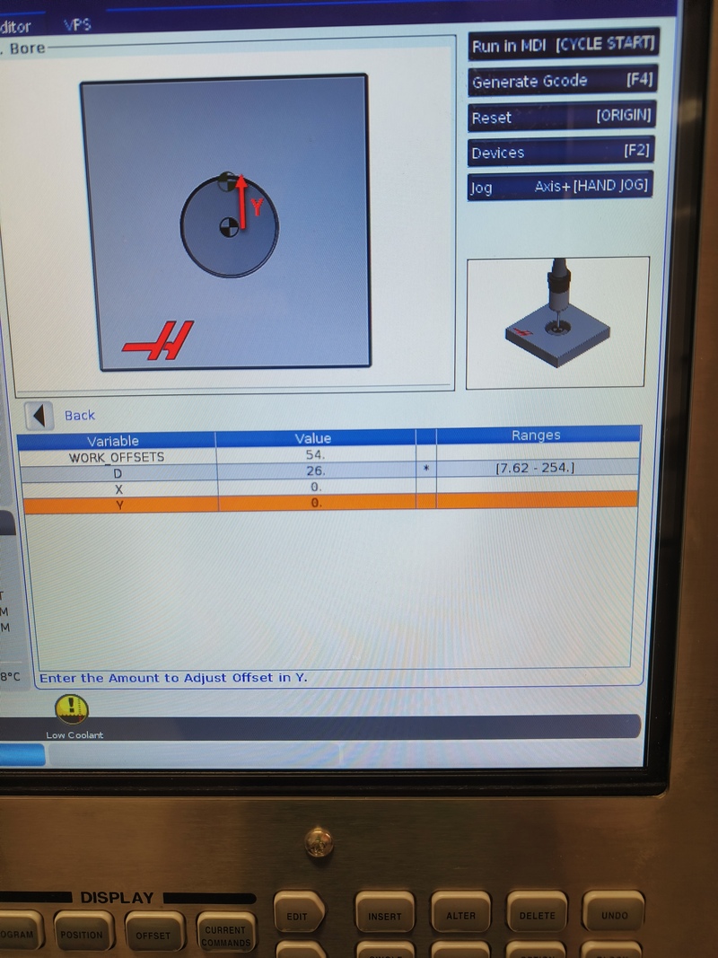 Probing bore