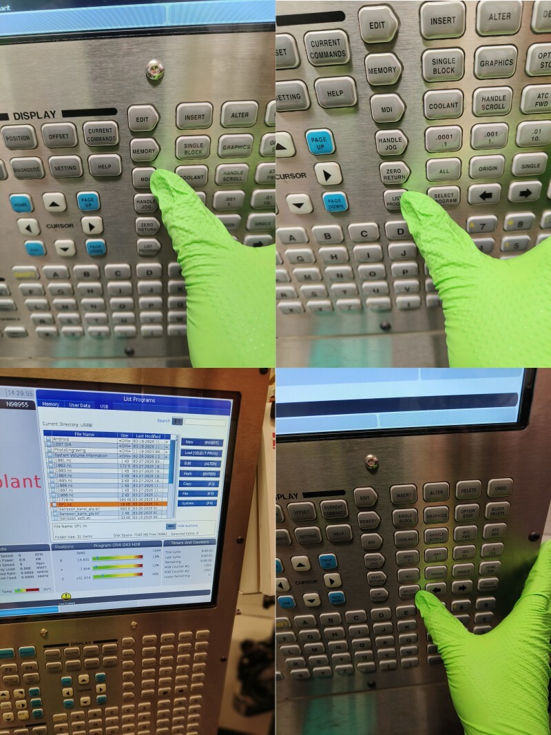 Selecting program