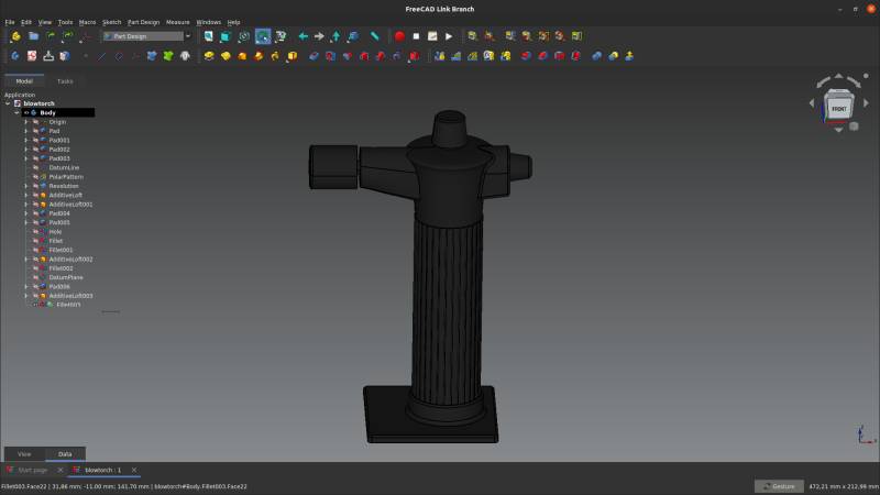 FreeCAD capture