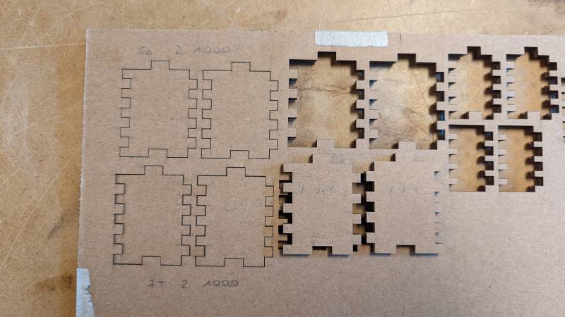 test cardboard