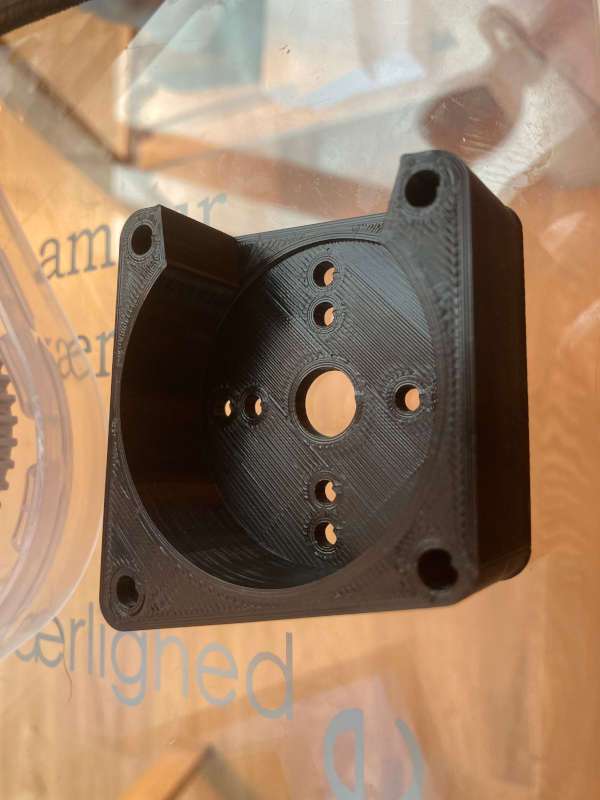 3D printed motor mount