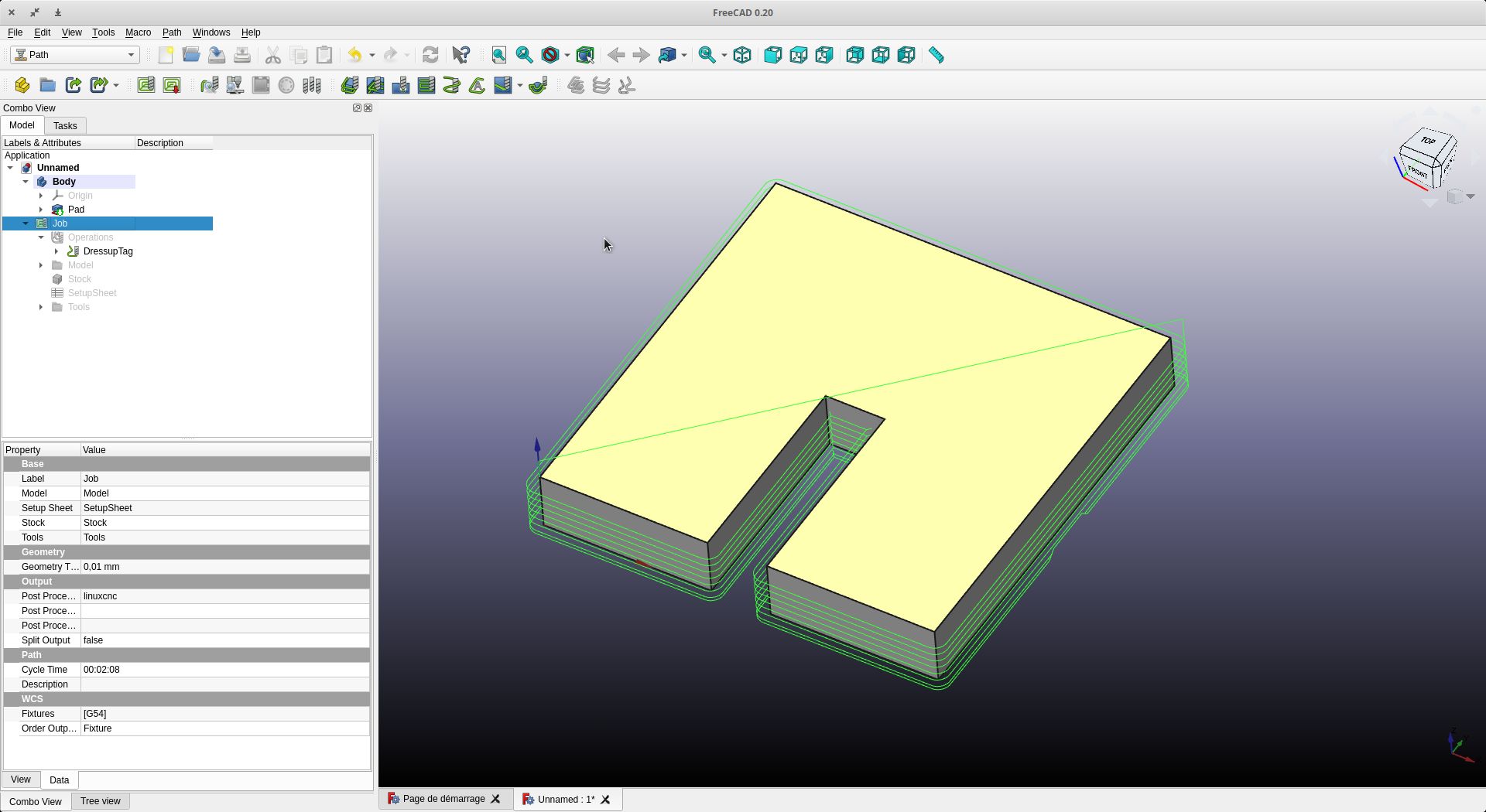 Curving between corners - LinuxCNC