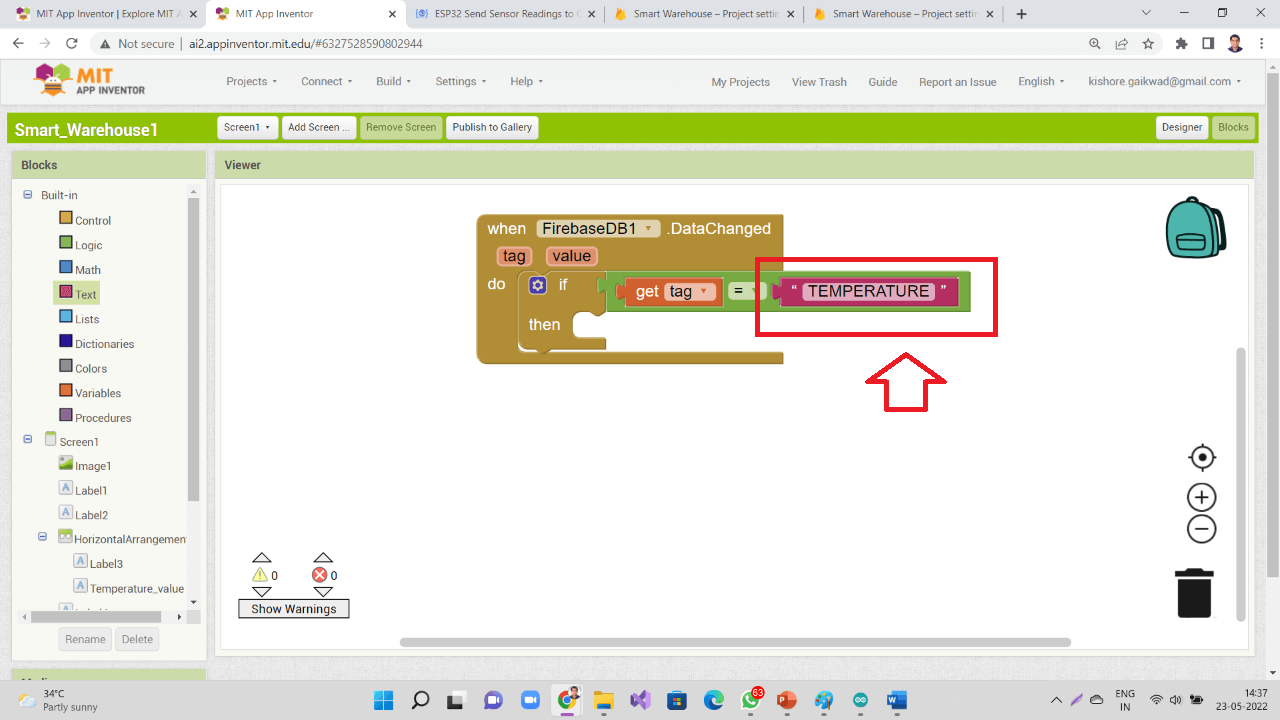 Create Your Own Thermometer App In MIT App Inventor Using