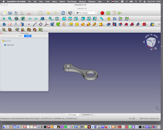 FreeCad Sketch 2