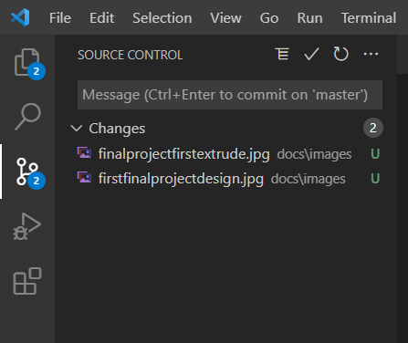 source control Commit picture