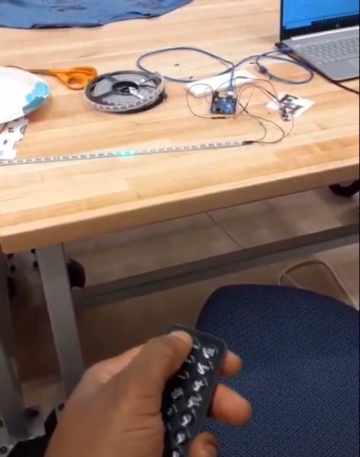ir reciever connected to arduino