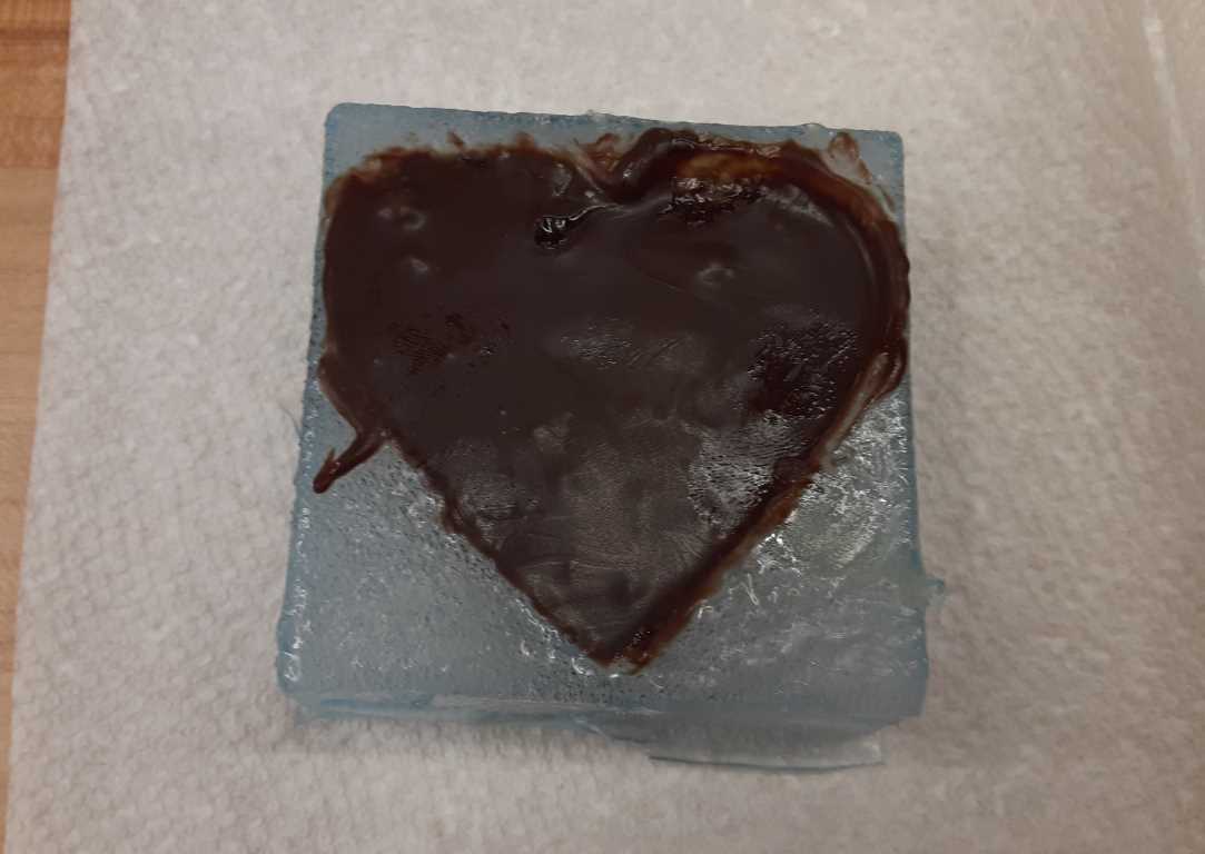 picture of chcolate in mold