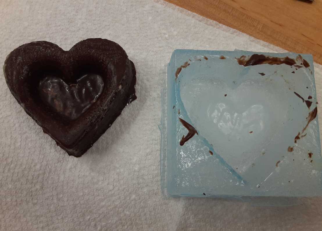 picture of chocolate heart