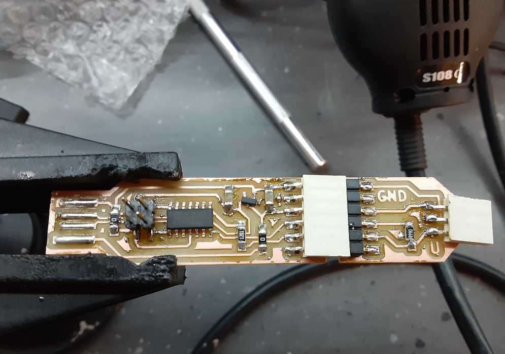 board soldering