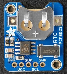 Image of Real Time Clock from Adafruit webpage