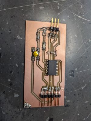 First "done" Soldering
