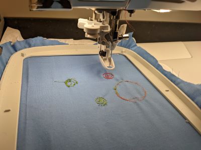 Embroidery outputs