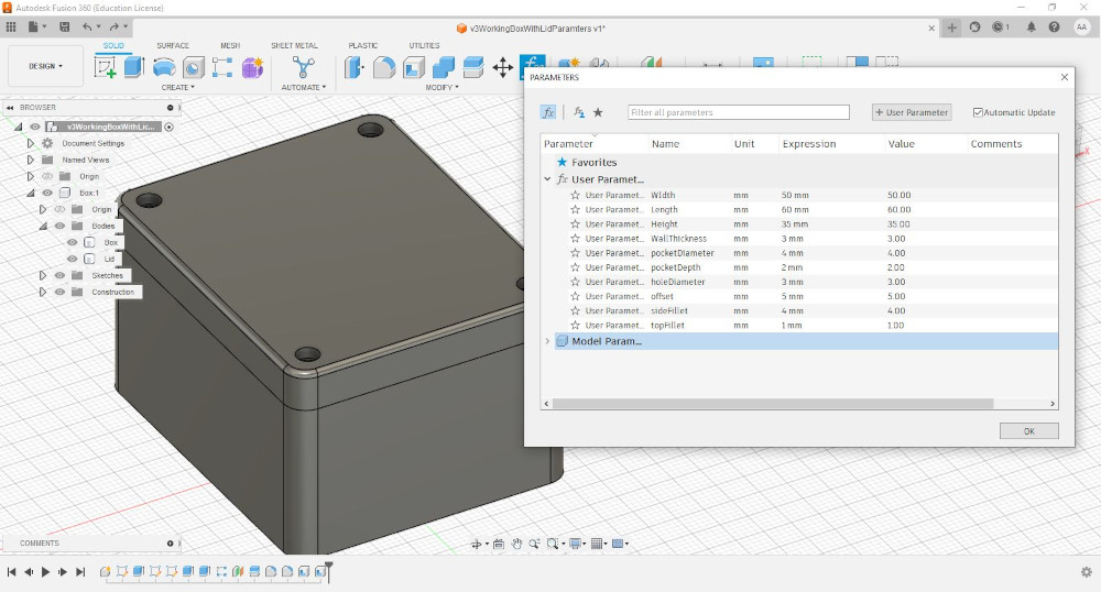 Fusion Box v2 with parameter change