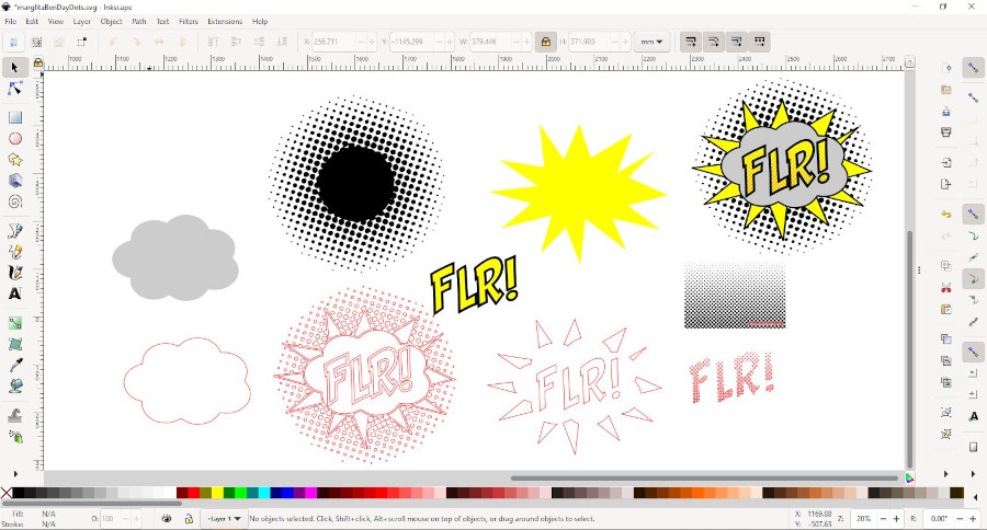 Ben Day Inkscape
