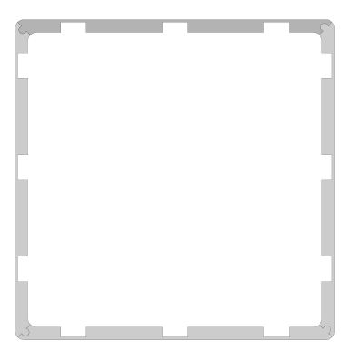 Carrom border