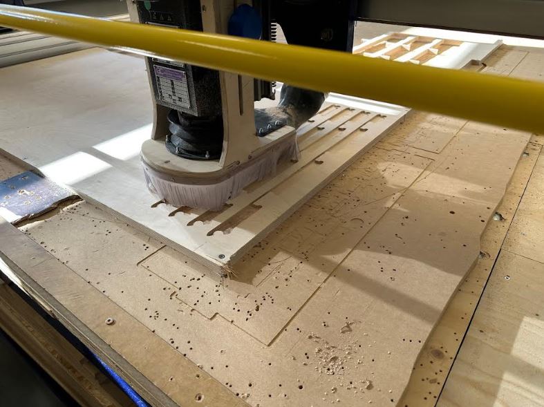 Carrom milling border