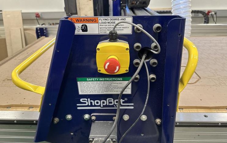 ShopBot emergency button 1