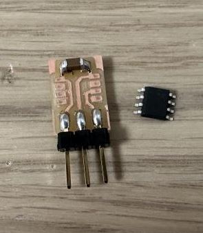Non-solder ATtiny412 breakout board